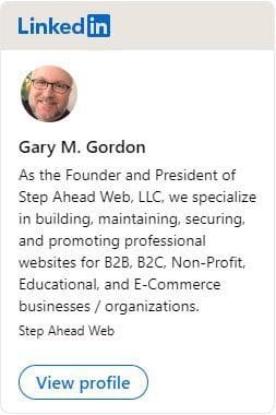 Gary M. Gordon - LinkedIn Profile Gary M. Gordon - LinkedIn Profile